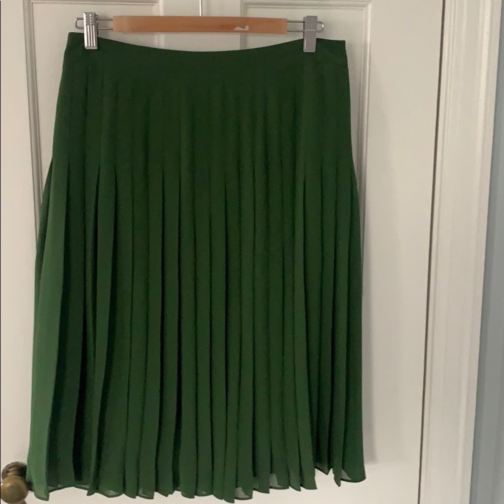 Ann Taylor Chiffon Pleated Skirt